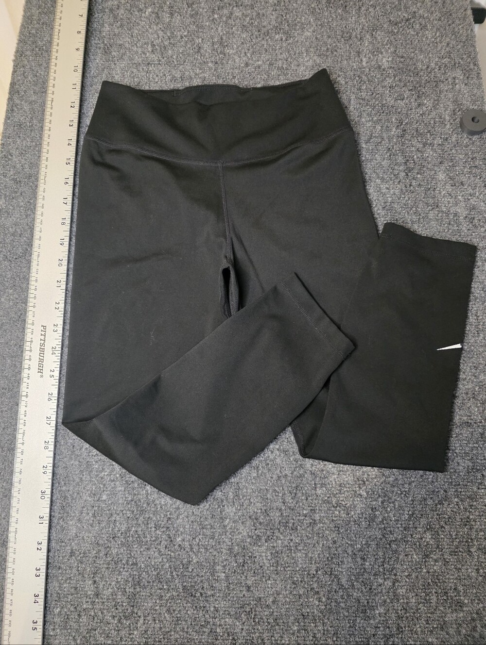 Nike One Dri-FIT Crop Leggings Women's Small Black